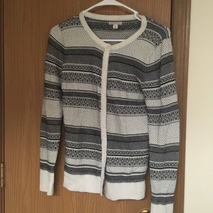 Patterned cardigan